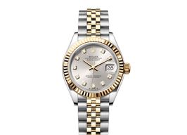 Rolex Lady-Datejust 279173 (2024) - Zilver wijzerplaat 28mm Goud/Staal