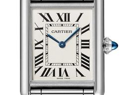 Cartier Tank WSTA0106 (2026) - Zilver wijzerplaat 34mm Staal
