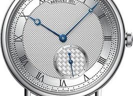 Breguet Classique 7147BB/12/9WU (2025) - Silver dial 40 mm White Gold case