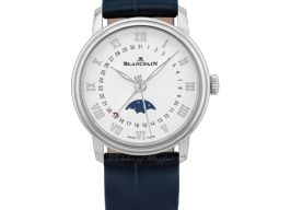 Blancpain Villeret 6126-1127-55B (2026) - Wit wijzerplaat 34mm Staal