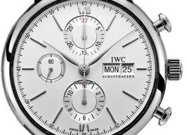 IWC Portofino Chronograph IW391028 (2025) - Silver dial 42 mm Steel case