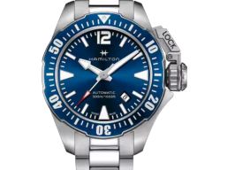 Hamilton Khaki Navy Frogman H77705145 (2026) - Blauw wijzerplaat 42mm Staal