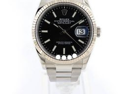 Rolex Datejust 36 126234 (2024) - Black dial 36 mm Steel case