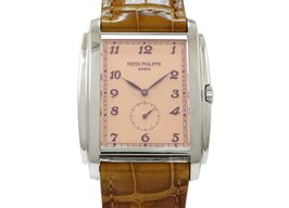Patek Philippe Gondolo 5124G-001 (2011) - Roze wijzerplaat 33mm Witgoud