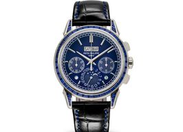 Patek Philippe Perpetual Calendar Chronograph 5271/11P-010 (2025) - Blue dial 41 mm Platinum case