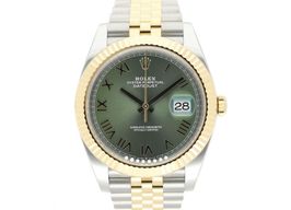 Rolex Datejust 41 126333 (2026) - Green dial 41 mm Gold/Steel case
