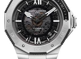 Baume & Mercier Riviera M0A10717 (2026) - Grijs wijzerplaat 42mm Staal