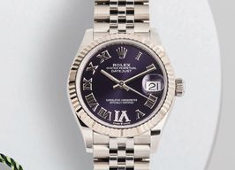 Rolex Datejust 31 278274 (2025) - Purple dial 31 mm Steel case