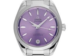 Omega Seamaster Aqua Terra 220.10.34.20.10.002 (2025) - Purple dial 34 mm Steel case