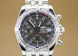 Breitling Chronomat Evolution A13356 (2007) - Zwart wijzerplaat 44mm Staal