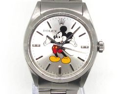 Rolex Oyster Perpetual 1003 (1967) - Zilver wijzerplaat 34mm Staal