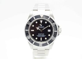 Rolex Sea-Dweller 4000 16600 (2007) - Zwart wijzerplaat 40mm Staal