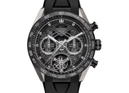 TAG Heuer Carrera CBU5080.FT6272 (2026) - Zwart wijzerplaat 44mm Titanium
