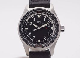 IWC Pilot Worldtimer IW326201 (2012) - Black dial 45 mm Steel case