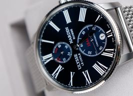 Ulysse Nardin Marine Torpilleur 1183-310-7MIL/43 (2026) - Blauw wijzerplaat 43mm Staal