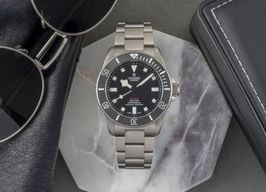 Tudor Pelagos 25407N (Onbekend (willekeurig serienummer)) - Zwart wijzerplaat 39mm Titanium