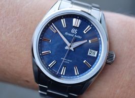 Grand Seiko Evolution 9 Collection SLGA019G (2025) - Blue dial Titanium case