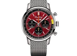 Breitling Top Time AB01761A1K1A1 (2024) - Red dial 41 mm Steel case