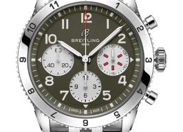 Breitling Classic AVI A233802A1L1A1 (2026) - Groen wijzerplaat 42mm Staal