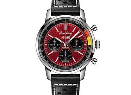 Breitling Top Time AB01761A1K1X1 (2025) - Rood wijzerplaat 41mm Staal