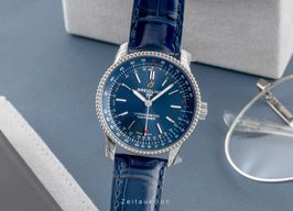 Breitling Navitimer A17395161C1P1 (Onbekend (willekeurig serienummer)) - Blauw wijzerplaat 35mm Staal