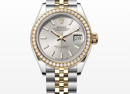 Rolex Lady-Datejust 279383RBR (2025) - Silver dial 28 mm Gold/Steel case