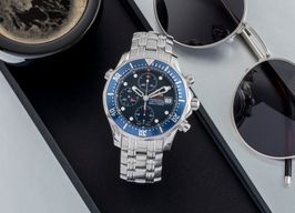Omega Seamaster Diver 300 M 2225.80.00 (2007) - Blue dial 42 mm Steel case
