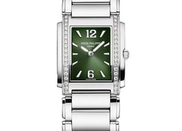 Patek Philippe Twenty~4 4910/1200A-011 (2024) - Groen wijzerplaat 30mm Staal