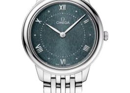 Omega De Ville 434.10.30.60.10.001 (2026) - Turquoise wijzerplaat 30mm Staal