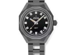 Zenith Defy 97.A3642.670/21.M3642 (2026) - Black dial 37 mm Titanium case