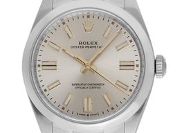 Rolex Oyster Perpetual 41 134300 (2025) - Silver dial 41 mm Steel case