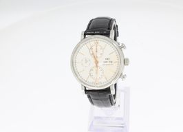 IWC Portofino Chronograph IW391031 (2025) - Silver dial 42 mm Steel case