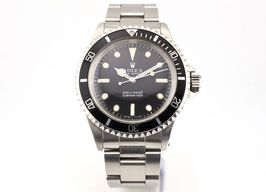 Rolex Submariner No Date 5513 (1968) - Zwart wijzerplaat 39mm Staal