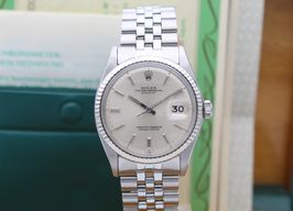 Rolex Datejust 1601 (1971) - Zilver wijzerplaat 36mm Staal