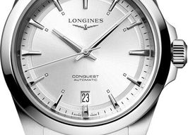 Longines Conquest L3.720.4.72.6 (2026) - Zilver wijzerplaat 38mm Staal