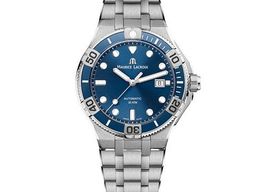 Maurice Lacroix Aikon AI6058-SS002-430-1 (2024) - Blue dial 43 mm Steel case