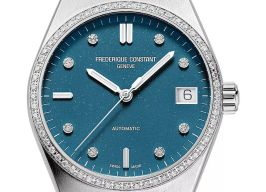 Frederique Constant Ladies Automatic FC-303LBSD2NHD6B (2024) - Blauw wijzerplaat 34mm Staal