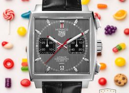 TAG Heuer Monaco CAW211J (2020) - Grey dial 39 mm Steel case