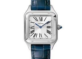 Cartier Santos Dumont WSSA0023 (2024) - Zilver wijzerplaat 28mm Staal