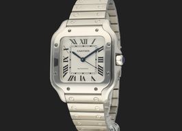 Cartier Santos WSSA0029 (2022) - Zilver wijzerplaat 35mm Staal