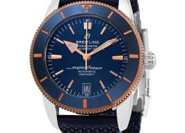 Breitling Superocean Heritage UB2010161C1S1 (2023) - Blauw wijzerplaat 42mm Staal