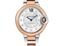 Cartier Ballon Bleu 33mm W3BB0021 (2025) - Silver dial 33 mm Gold/Steel case
