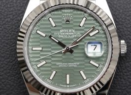 Rolex Datejust 41 126334 (2023) - Green dial 41 mm White Gold case