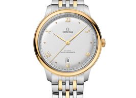 Omega De Ville 434.20.40.20.02.002 (2025) - Zilver wijzerplaat 40mm Goud/Staal