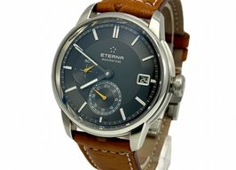 Eterna Unknown 7661.41.56.1352 (Unknown (random serial)) - Grey dial 43 mm Steel case