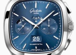 Glashütte Original Seventies Chronograph Panorama Date 1-37-02-08-02-62 (2026) - Blue dial 40 mm Steel case