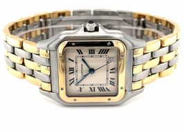 Cartier Panthère 183949 (1990) - White dial 27 mm Gold/Steel case