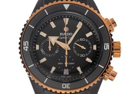 Rado HyperChrome Captain Cook R32190153 (2026) - Black dial 43 mm Steel case