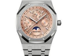 Audemars Piguet Royal Oak Perpetual Calendar 26615TI.OO.1220TI.01 (2025) - Pink dial 41 mm Titanium case