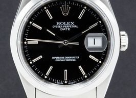 Rolex Oyster Perpetual Date 15200 (1996) - Black dial 34 mm Steel case